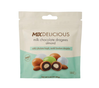 Mix Renkli Badem Draje Mix 80 Gr