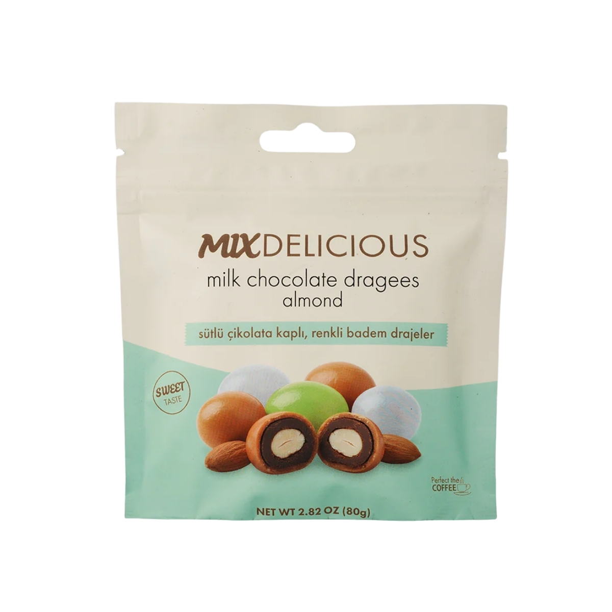 Mix Renkli Badem Draje Mix 80 Gr 3 MİX RENKLİ BADEM DRAJE MİX 80GR