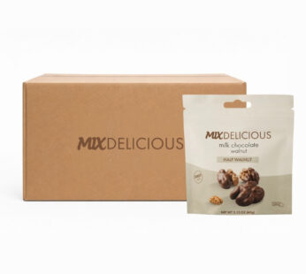 Mix Sütlü Çikolata Kaplı Kelebek Ceviz 60 Gr 12’li