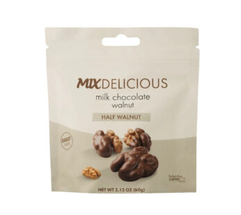 Mix Sütlü Çikolata Kaplı Kelebek Ceviz 60 Gr