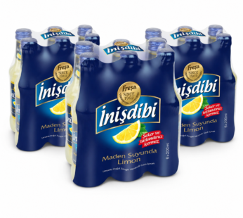 Freşa İnişdibi Limonlu Şekersiz Maden Suyu 200ml x18