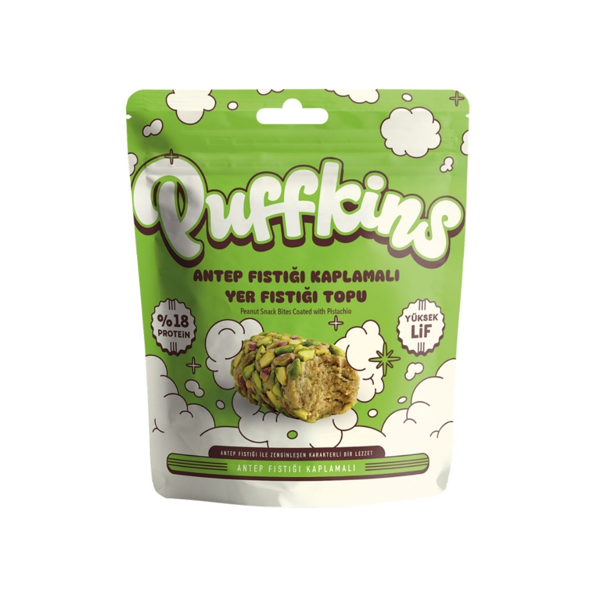 Pufkinss Antep Fıstıklı Atıştırmalık 75gr 2 Pufkinss Antep Fıstıklı Atıştırmalık 75gr