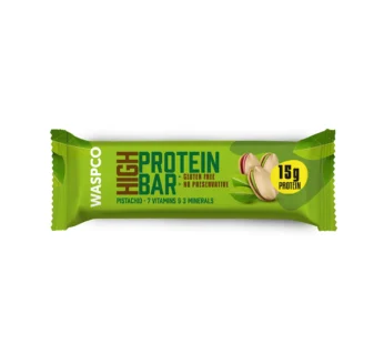 Marketten Gelse 30 Waspco Antep Fıstıklı Yüksek Protein Bar 50gr