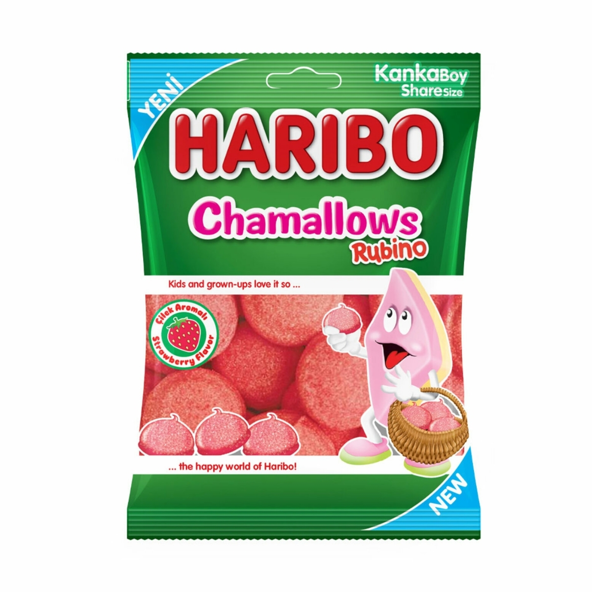 Haribo Chamallows Rubino 70gr 3 Haribo Chamallows Rubino 70gr