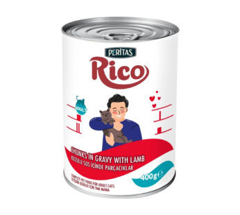Peritas Rico Kuzulu Yetişkin Kedi Yaş Mama 400gr