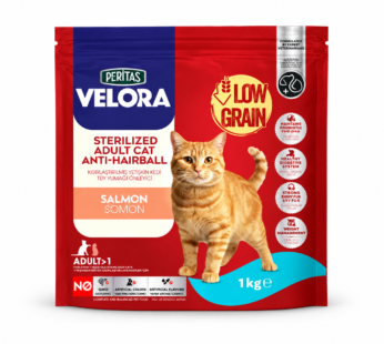 Peritas Velora Somonlu Kısırlaştırılmış Yetişken Kedi Maması 1kg