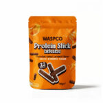 waspco cikolata kapli karamel protein stick bar 40gr