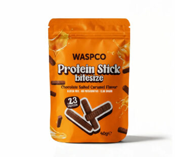 Waspco Çikolata Kaplı Karamel Protein Stick Bar 40gr