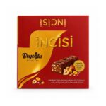 Beyoğlu İncisi Fındıklı ve Tuzlu Yer Fıstıklı Kremalı Sütlü Çikolata 30gr x 24