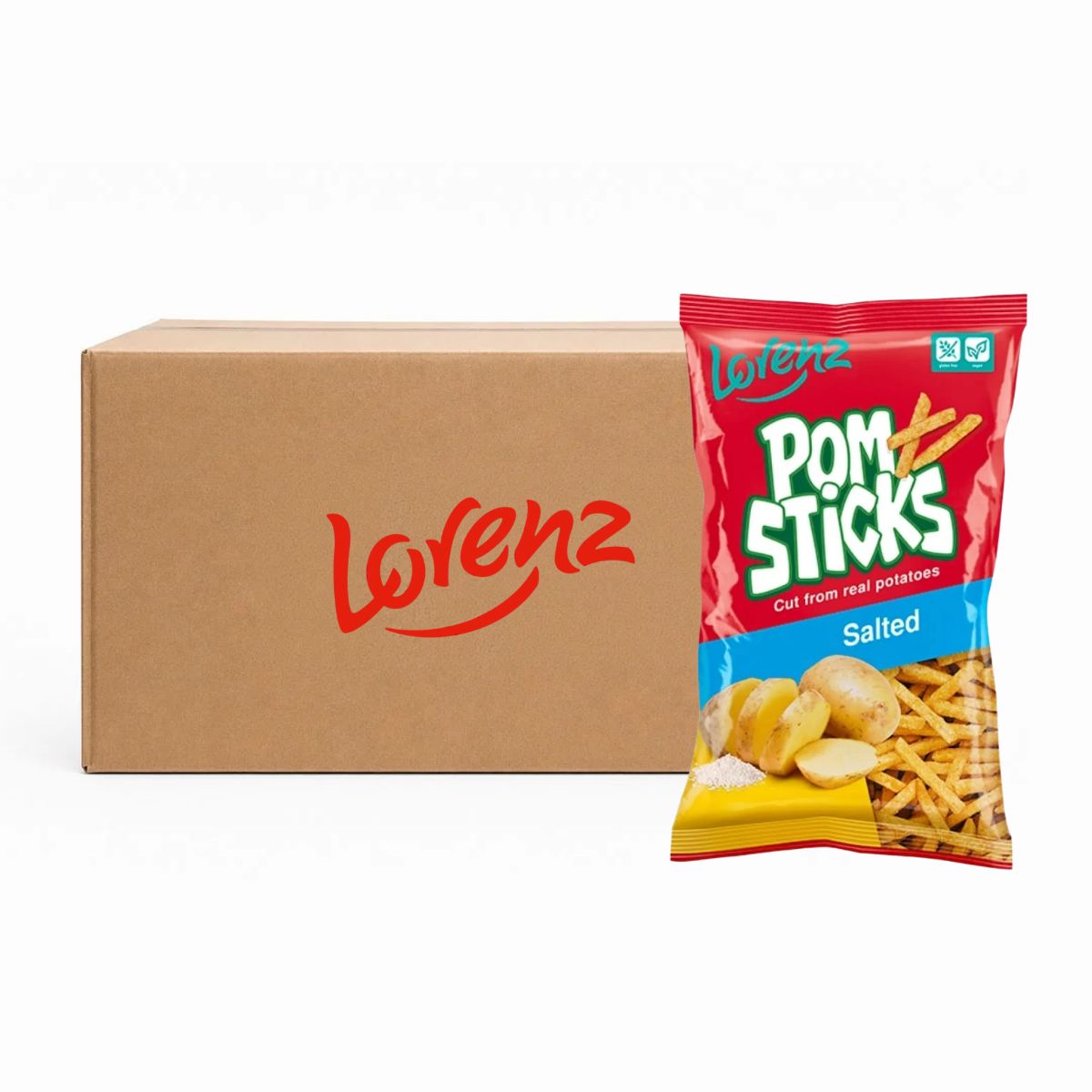 Lorenz Pomstıcks Tuzlu Patetes Cipsi 85gr x21 2 Lorenz Pomstıcks Tuzlu Patetes Cipsi 85gr x21